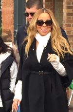 MARIAH CAREY Out and About in Aspen 12/19/2015