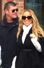 MARIAH CAREY Out and About in Aspen 12/19/2015