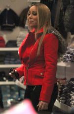 MARIAH CAREY Out in Aspen 12/20/2015