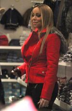 MARIAH CAREY Out in Aspen 12/20/2015