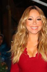 MARIAH CAREY Performs at a Concert in New York 12/09/2015
