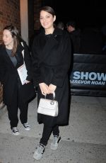 MARION COTILLARD Arrives at The Daily Show with Trevor Noah in New York 12/09/2015