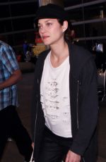 MARION COTILLARD at Los Angeles International Airport 12/02/2015