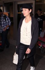 MARION COTILLARD at Los Angeles International Airport 12/02/2015
