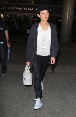 MARION COTILLARD at Los Angeles International Airport 12/02/2015