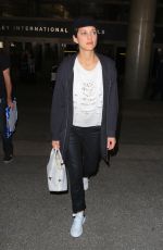 MARION COTILLARD at Los Angeles International Airport 12/02/2015