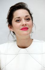 MARION COTILLARD at Macbeth Press Conference in Beverly Hills 12/03/2015