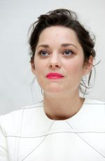 MARION COTILLARD at Macbeth Press Conference in Beverly Hills 12/03/2015