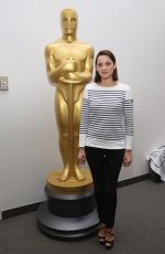 MARION COTILLARD at Macbeth Screening by AMPAS in New York 12/08/2015