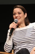 MARION COTILLARD at Macbeth Screening by AMPAS in New York 12/08/2015