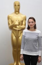 MARION COTILLARD at Macbeth Screening by AMPAS in New York 12/08/2015