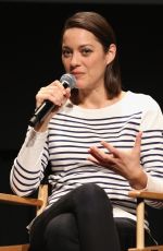 MARION COTILLARD at Macbeth Screening by AMPAS in New York 12/08/2015