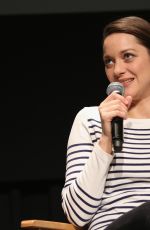 MARION COTILLARD at Macbeth Screening by AMPAS in New York 12/08/2015