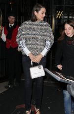 MARION COTILLARD Night Out in New York 12/08/2015