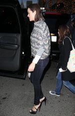 MARION COTILLARD Night Out in New York 12/08/2015