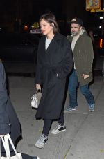 MARION COTILLARD Out and About in New York 12/09/2015