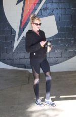 MELANIE GRIFFITH Leaves a Gym in Los Angeles 12/29/2015