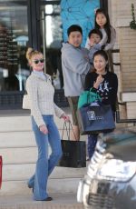 MELANIE GRIFFITH Out Shopping in Beverly Hills 12/14/2015