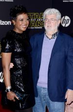 MELLODY HOBSON at Star Wars: Episode VII – The Force Awakens Premiere in Hollywood 12/14/2015