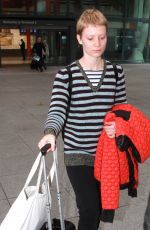 MIA WASIKOWSKA at Heathrow Airport in London 12/03/2015