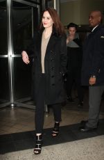 MICHELLE DOCKERY Arrives at Live with Kelly & Michael in New York 12/09/2015