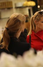 MICHELLE HUNZIKER Out Shopping in Milan 12/02/2015