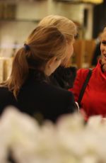 MICHELLE HUNZIKER Out Shopping in Milan 12/02/2015