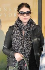 MICHELLE TRACHTENBERG Leaves Barney