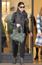 MICHELLE TRACHTENBERG Leaves Barney