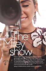 MILEY CYRUS in Marie Claire Magazine, UK January 2016 Issue