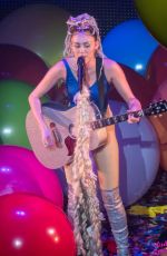MILEY CYRUS Performs at Wiltern Theatre  in Los Angeles 12/19/2015