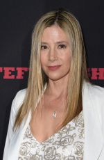 MIRA SORVINO at The Hateful Eight Premiere in Los Angeles 12/07/2015