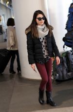 MIRANDA COSGROVE at LAX Airport in Los Angeles 12/07/2015