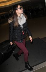 MIRANDA COSGROVE at LAX Airport in Los Angeles 12/07/2015