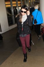 MIRANDA COSGROVE at LAX Airport in Los Angeles 12/07/2015