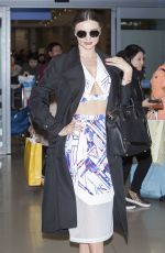 MIRANDA KERR at Incheon International Airport in Seoul 12/10/2015