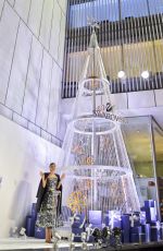 MIRANDA KERR at Swarovski Christmas Tree Lighting Ceremony in Tokyo 12/13/2015