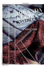 MIRANDA KERR in Madame Figaro Magazine, December 2015 Issue