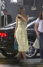 MIRANDA KERR Leaves Westfields Bondi Junction in Sydney 12/17/2015