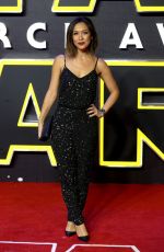 MYLEENE KLASS at Star Wars: The Force Awakens Premiere in London 12/16/2015