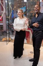 NATALIE DORMER on the Set of Extra in New York 12/14/2015