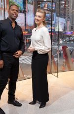 NATALIE DORMER on the Set of Extra in New York 12/14/2015