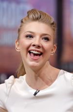 NATALIE DORMER on the Set of Extra in New York 12/14/2015