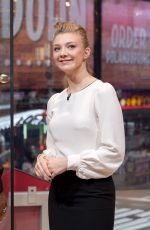 NATALIE DORMER on the Set of Extra in New York 12/14/2015
