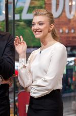 NATALIE DORMER on the Set of Extra in New York 12/14/2015