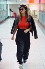 NICOLE SCHERZINGER at Heathrow Airport in London 12/15/2015