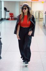 NICOLE SCHERZINGER at Heathrow Airport in London 12/15/2015