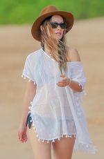 OLIVIA WILDE in Bikini at a Beach in Hawaii 12/12/2015