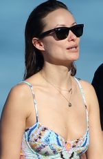 OLIVIA WILDE in Bikini on the Beach in Hawaii 12/13/2015