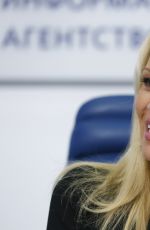 PAMELA ANDERSON at International Fund for Animal Welfare in Moscow 12/07/2015